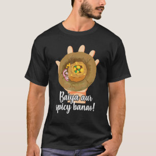 Pittige Pani Puri Hindi citaat India Pakistan eten T-shirt