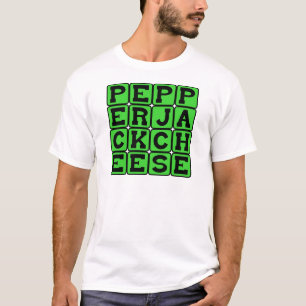Pittige Pepper Jack Kaas T-shirt