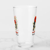 pittige roodharige specht glas (Links)