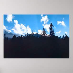 Pittoresk Alpenlandschap - Wilde Natuur Roemenië Poster