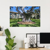 Pittoresk Tree Poster (Thuiskantoor)