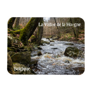 Pittoreske Hoegne-vallei rivierversnellingen Magneet