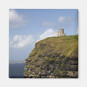 Pittoreske kliffen van Moher en O'Brien's Tower. Magneet