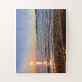 Pittoresque Beach Sunset Photo Overoversaw Puzzle (Vertical)