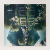 Pittoresque Lakeside View Jigsaw Puzzle (Vertical)
