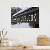 Pittoresque Overlook Connexion en hiver Poster (Cuisine)
