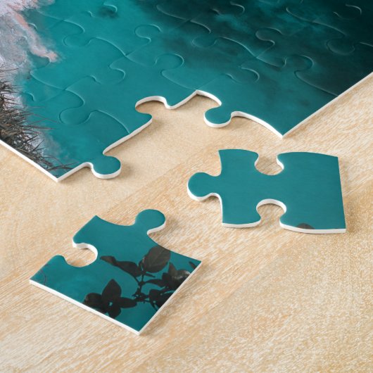 Pittoresque Puzzles Beach Art Complex Jigsaw Puzzl (Côté)
