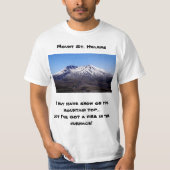 Pittoresque T-shirt Mt. St. Helens avec légende am (Devant)
