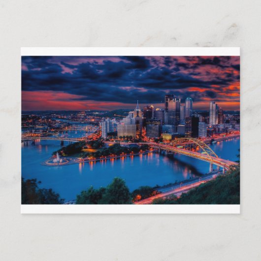 Pittsburgh3475 Briefkaart (Voorkant)
