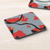 Pittsburgh Abstracte kunst Drankjes Onderzetter (Linkerzijde)