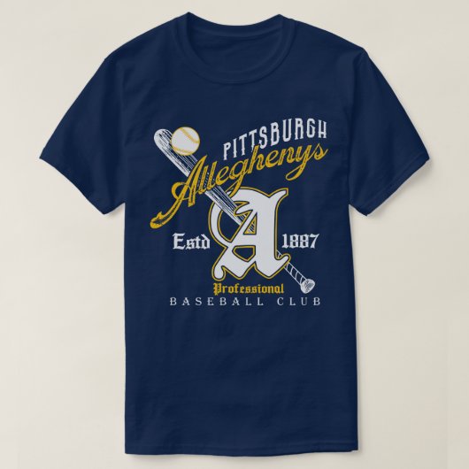 Pittsburgh Alleghenys T-shirt (Design voorkant)
