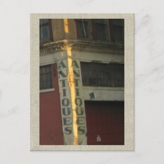 Pittsburgh Antieke Winkelbord Briefkaart (Voorkant)