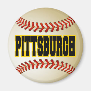 PITTSBURGH BASEBALL MAGNEET