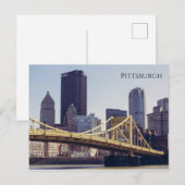 Pittsburgh Bridge en gebouwen Briefkaart (Voorkant / Achterkant)