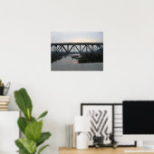 Pittsburgh Bridge Poster (Thuiskantoor)
