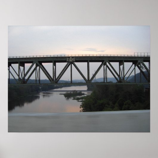 Pittsburgh Bridge Poster (Voorkant)