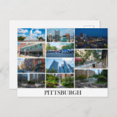 Pittsburgh Briefkaart (Voorkant / Achterkant)