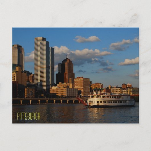 Pittsburgh Briefkaart (Voorkant)