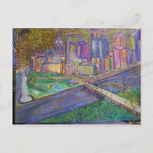 Pittsburgh Briefkaart (Voorkant)