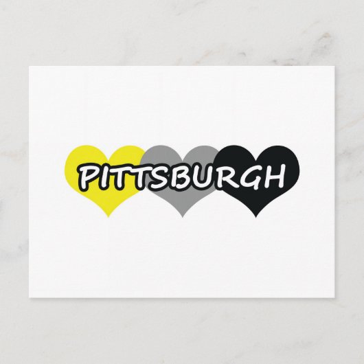 Pittsburgh Briefkaart (Voorkant)