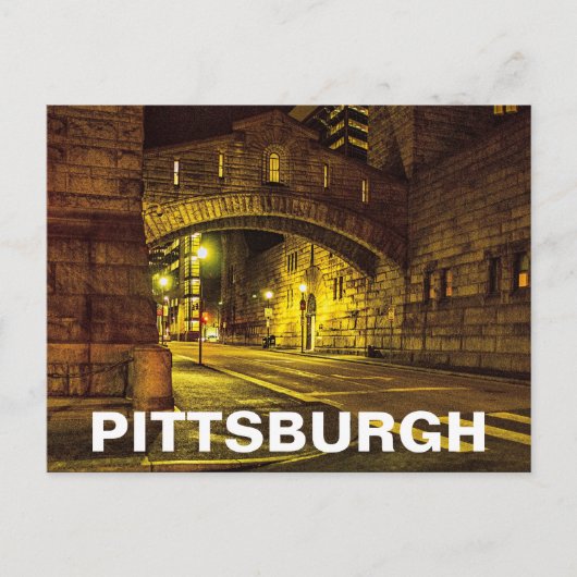 PITTSBURGH BRIEFKAART (Voorkant)