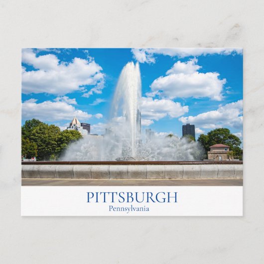 Pittsburgh Briefkaart (Voorkant)
