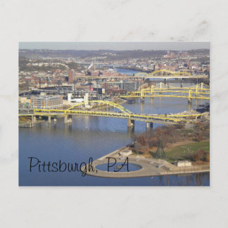 pittsburgh briefkaart