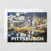 PITTSBURGH BRIEFKAART (Voorkant / Achterkant)