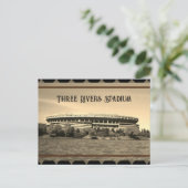 Pittsburgh Briefkaart - Drie rivierenstadion (Staand voorkant)