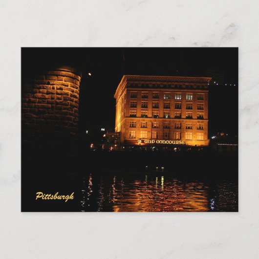Pittsburgh Briefkaart - Grand Concursus (Voorkant)