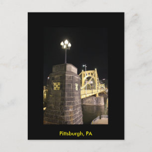 Pittsburgh, briefkaart Pennsylvania