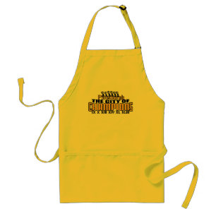 Pittsburgh City of Champions Apron BBQ Standaard Schort