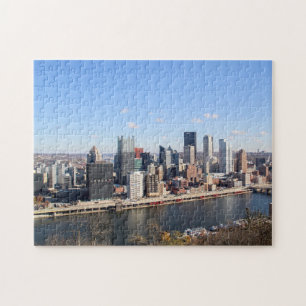 Pittsburgh Cityscape Jigzaag Puzzle Legpuzzel