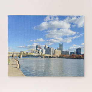 Pittsburgh Cityscape Jigzaag Puzzle Legpuzzel