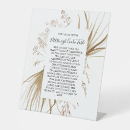 PITTSBURGH COOKIE-TABEL VOOR AFBEELDINGEN RECLAMEBORD MET VOETSTUK