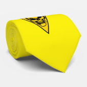 Pittsburgh Cravate crâne jaune (Roulé)