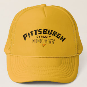 Pittsburgh Dynasty Hockey Gold Trucker Hat Pet