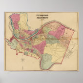 Pittsburgh en Allegheny Poster (Voorkant)