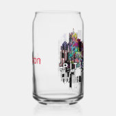 Pittsburgh en graffiti avec monogramme (Droite)