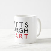 Pittsburgh est tasse d'art (Devant droit)