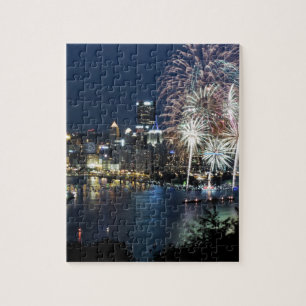 Pittsburgh Fireworks Legpuzzel