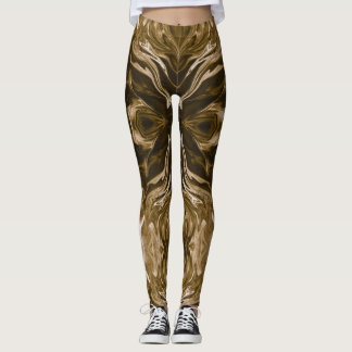 Pittsburgh Gold- en zwarte Leggings