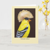 Pittsburgh Goldfinch avec carte casquette pierogi (Fleur jaune)