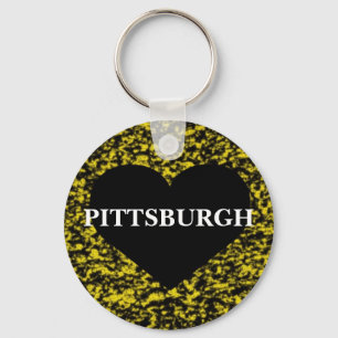 Pittsburgh Heart Sleutelhanger