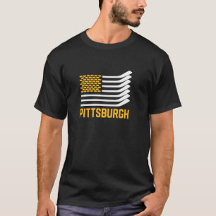 Pittsburgh Hockey is een Amerikaanse sluipschutter T-shirt