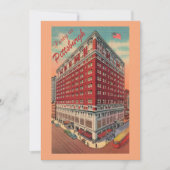  Pittsburgh Hotel Party Uitnodiging (Voorkant)