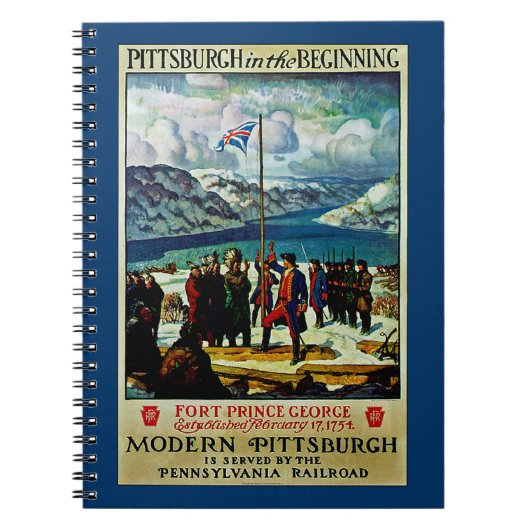Pittsburgh in het begin notitieboek (Voorkant)