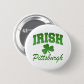 Pittsburgh Irish Button (Voorkant /achterkant)