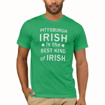 Pittsburgh Irish is het beste Iers T-shirt