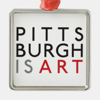 Pittsburgh is Art Holiday Ornament